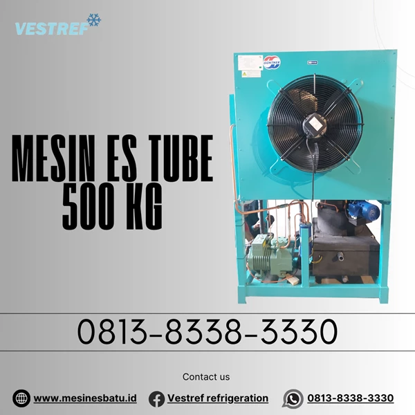 Mesin Es Tube / Crystal MET005 - 500 kg/24 Jam VESTREF