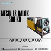 Mesin Es Batu Balok MEB005 -  500 kg/24 Jam VESTREF