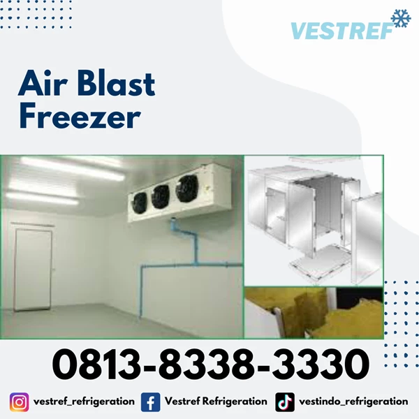Ruangan Pendingin VESTREF Air Blast Freezer