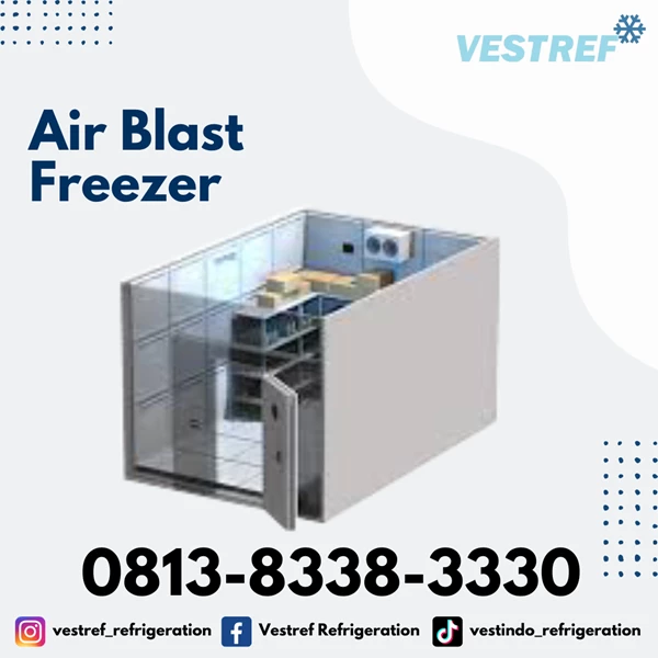 Ruangan Pendingin VESTREF Air Blast Freezer