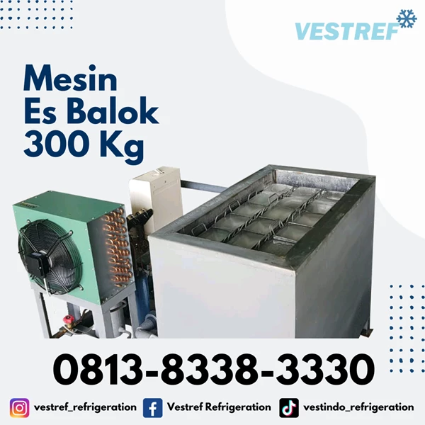 VESTREF MEB Ice Block Machine 
