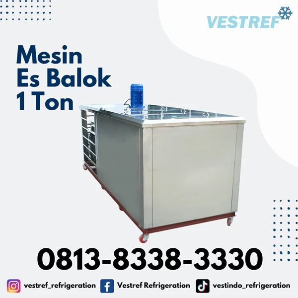 VESTREF MEB Ice Block Machine 
