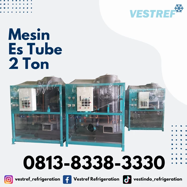 VESTREF MET 020 Ice Tube Machine 2 Ton capacity