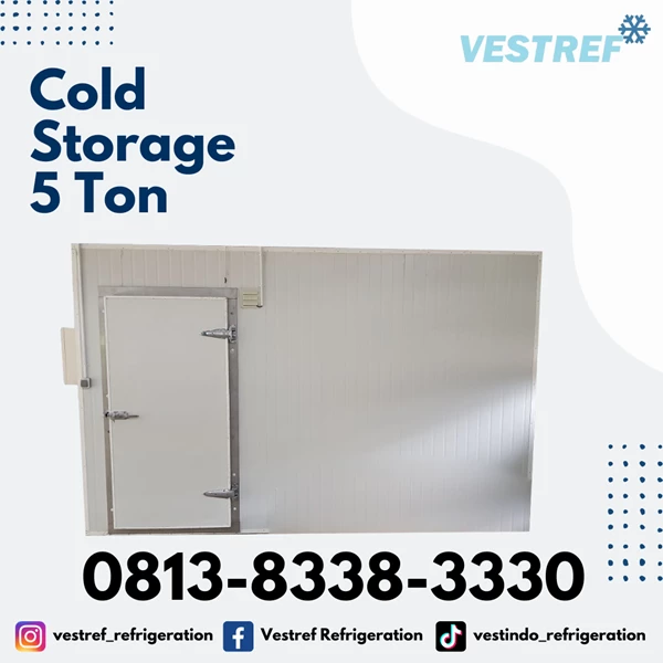 VESTREF CSR 050 Cold Storage Room 5 Ton Capacity
