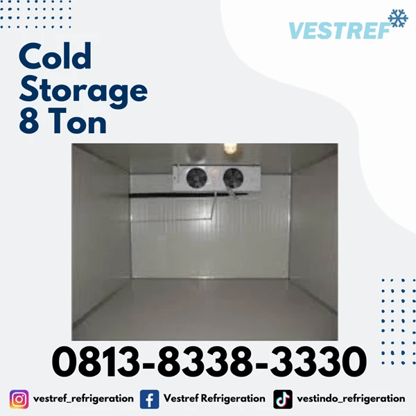 VESTREF CSR 080 Cold Storage Room 8 Ton Capacity