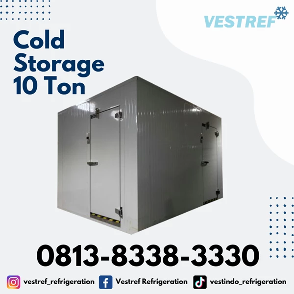 VESTREF CSR 100 Cold Storage Room 10 Ton Capacity