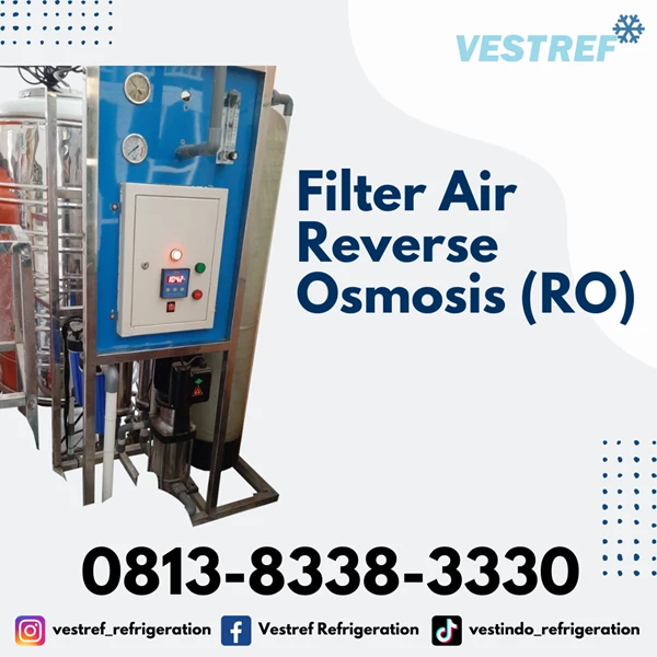 VESTREF Mesin RO ice tube (Reverse Osmosis)