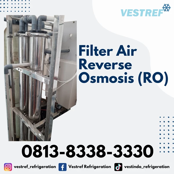 VESTREF Mesin RO ice tube (Reverse Osmosis)