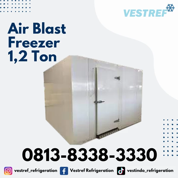 Air Blast Freezer VESTREF 012 Kapasitas 1.2 Ton