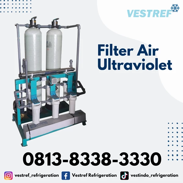 Ultraviolet Water Sterilizer VESTREF Kapasitas 2 Ton